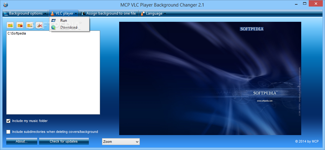 Download MCP VLC Player Background Changer 