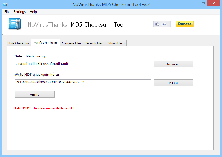 download the new version EF CheckSum Manager 23.08
