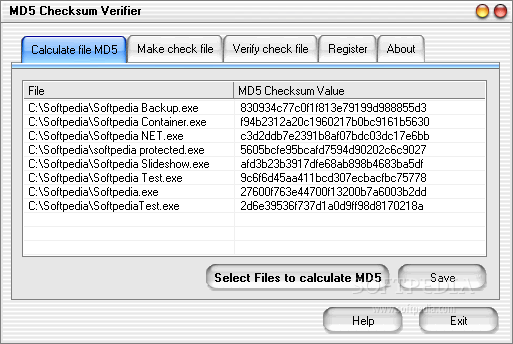 EF CheckSum Manager 23.07 download the last version for ipod