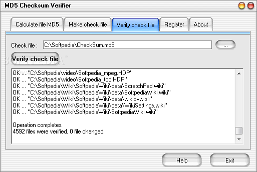 MD5 Checksum Verifier screenshot #2