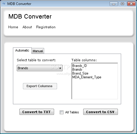 What is mdb converter
