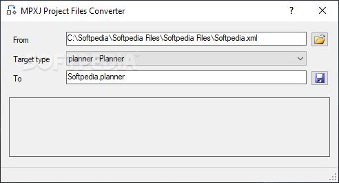 MPXJ Project Files Converter screenshot #0