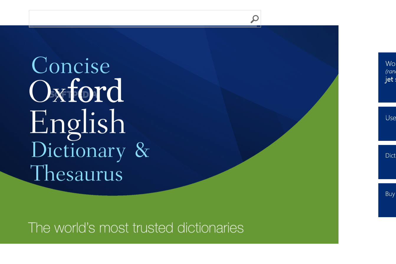 oxford english dictionary search word