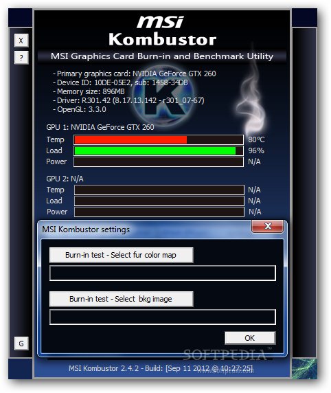 MSI Kombustor 4.1.27 download the last version for ios