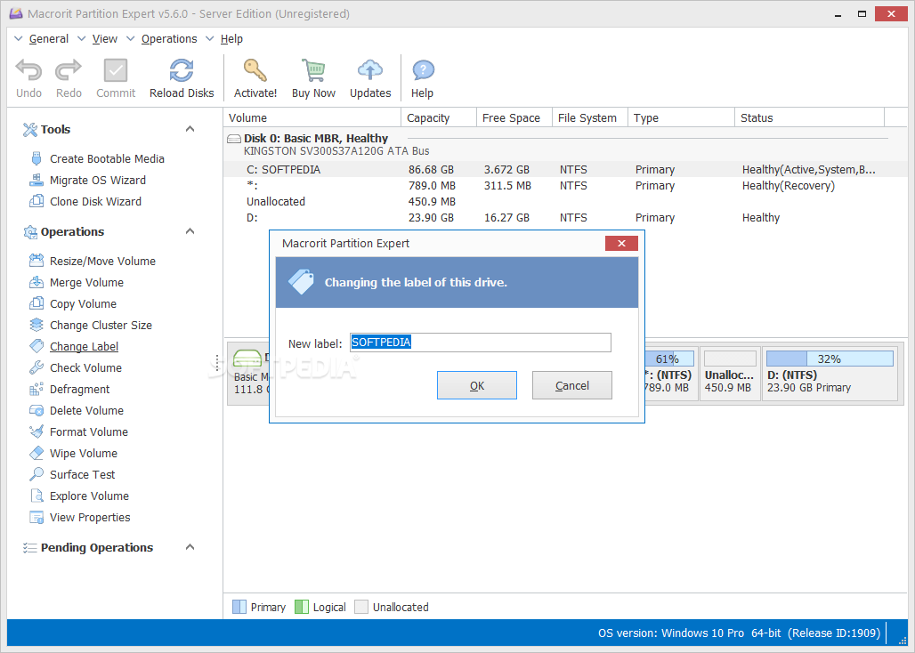 Macrorit Disk Partition Expert Server Edition Portable screenshot #5