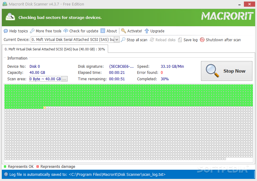 Macrorit Disk Scanner screenshot #0