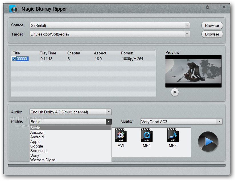 AnyMP4 Blu-ray Ripper 8.0.93 instal the new version for android