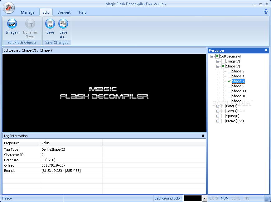 flash decompiler trillix edit text