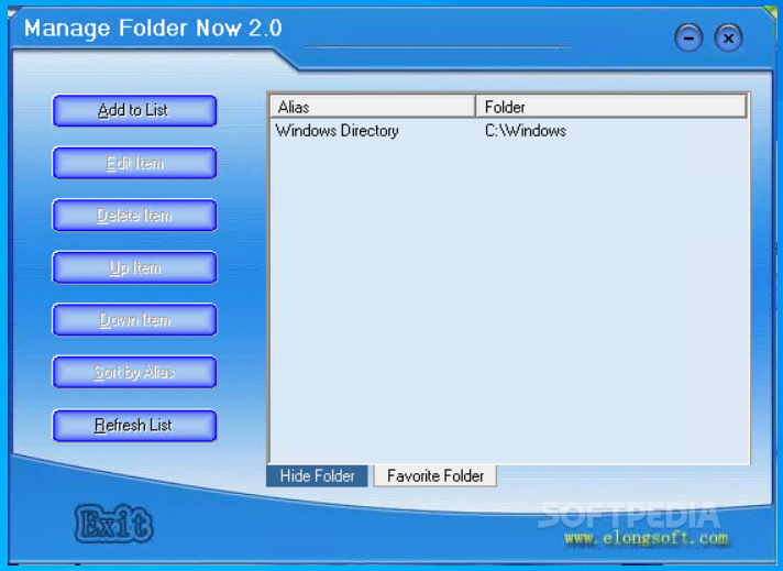 Manage Folder Now screenshot #0