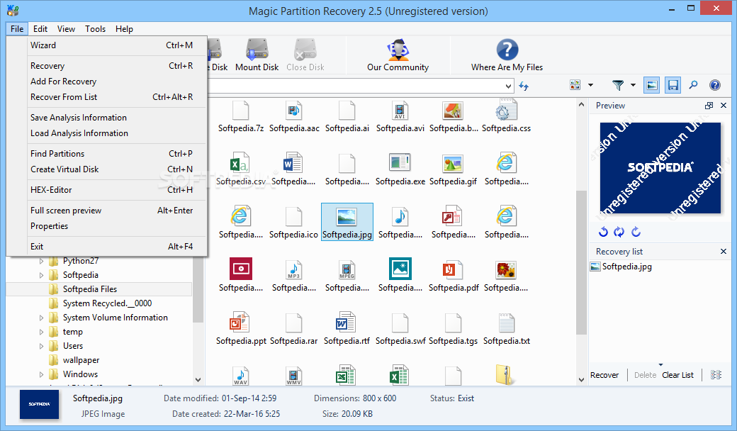 hp tools partition full