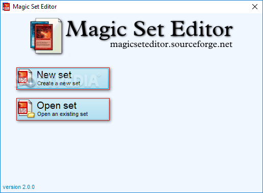 Magic Set Editor screenshot #0