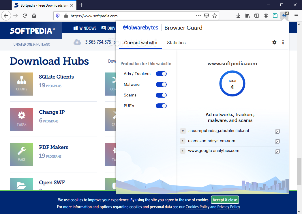 Download Download Malwarebytes Browser Guard for Firefox 2.3.3 Free