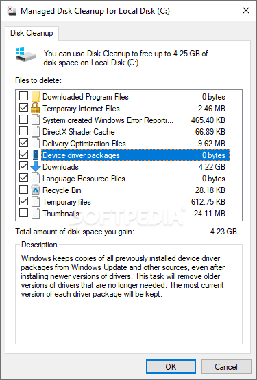 Managed Disk Cleanup screenshot #1