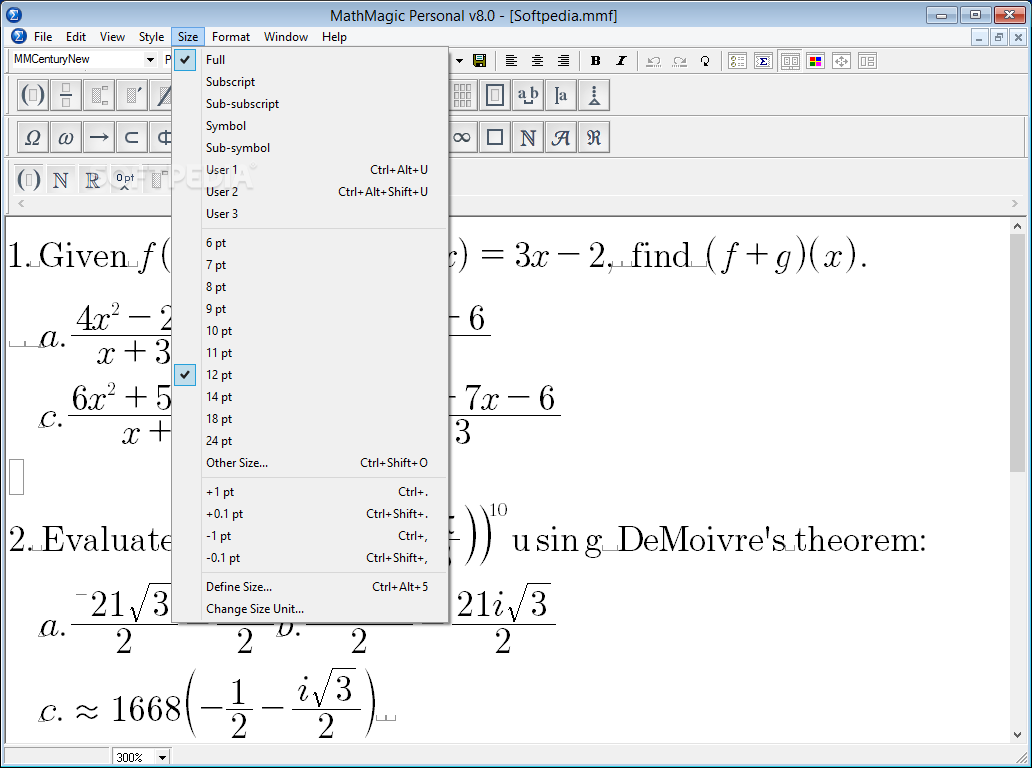 MathMagic Personal Edition screenshot #5