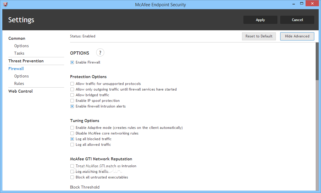 Download McAfee Endpoint Security 10.6.0.357 / 10.7.0.0 Beta