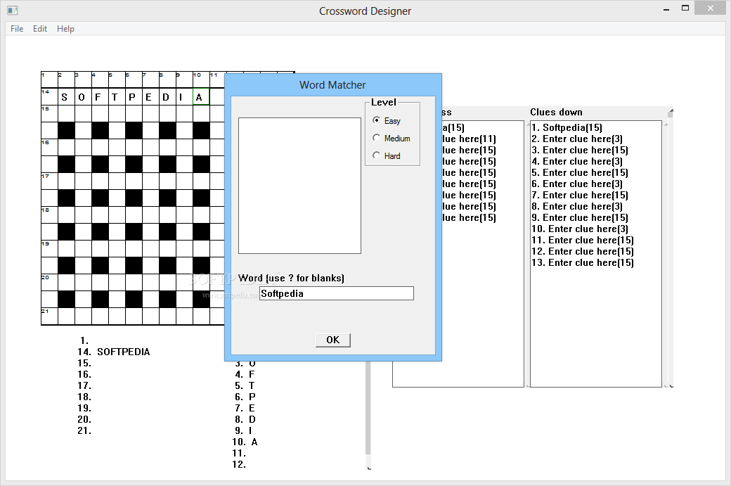 Download Crossword Designer 1 1 PreAlpha