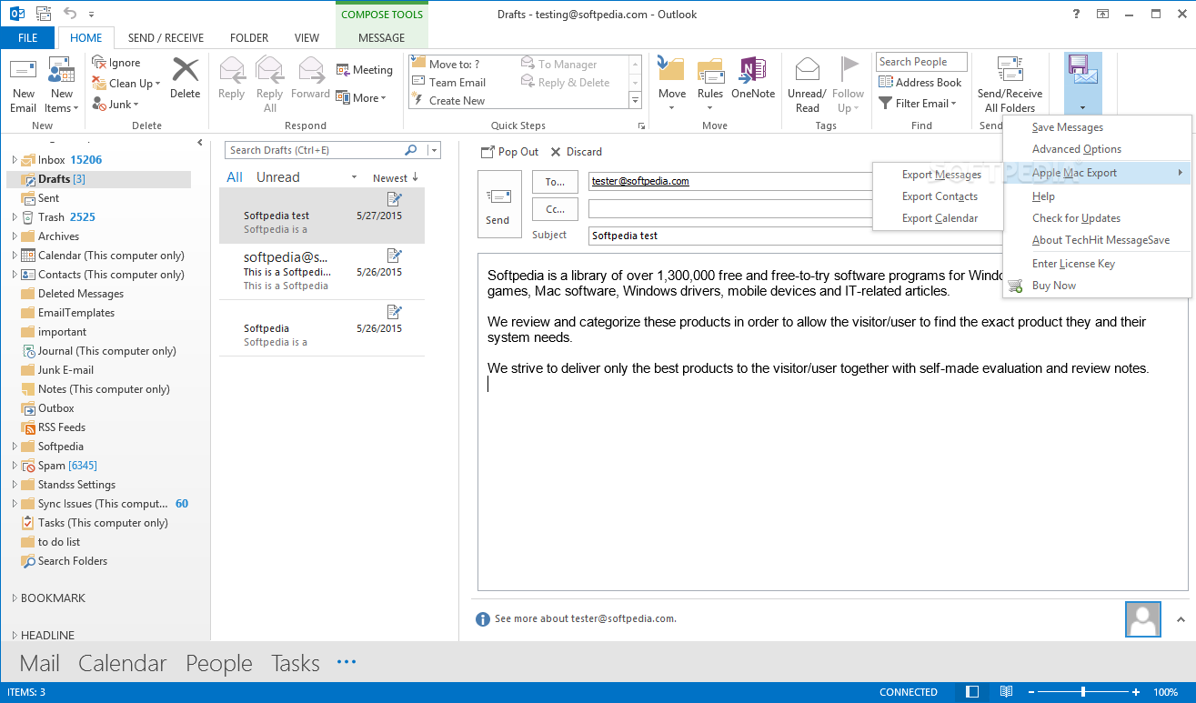 Messagesave For Microsoft Outlook