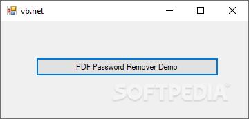 Mgosoft PDF Password Remover SDK screenshot #1