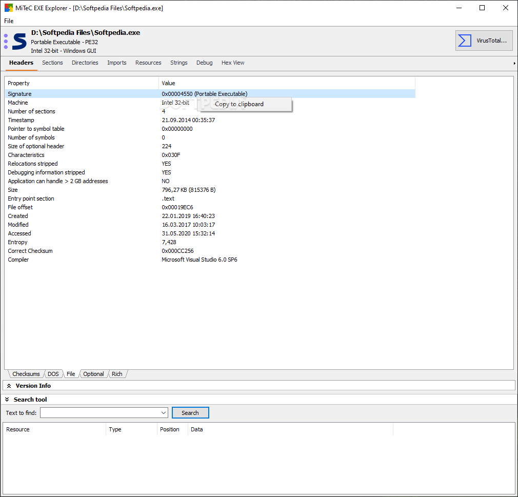 MiTeC EXE Explorer 3.6.4 instal the new for android