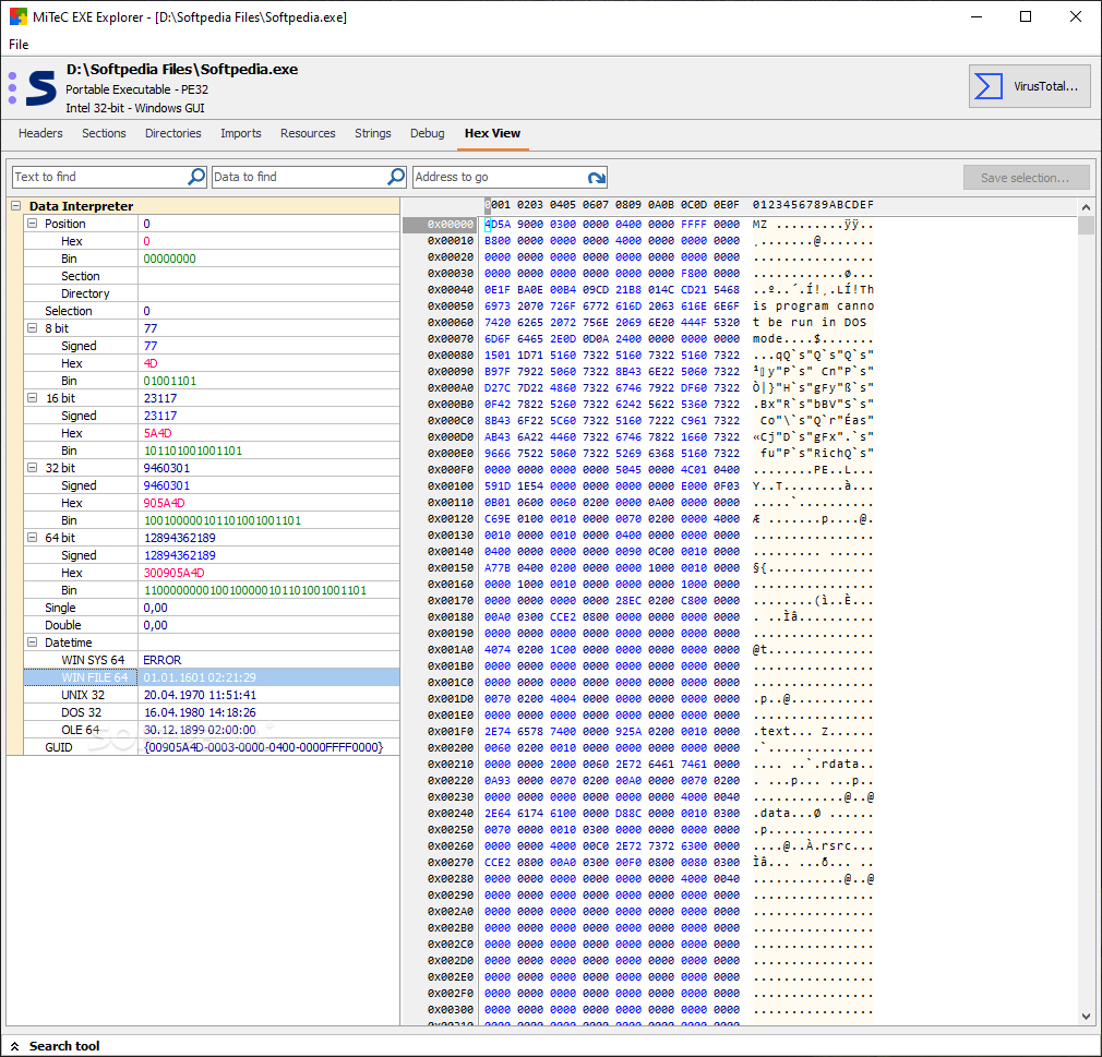 instal the last version for ios MiTeC EXE Explorer 3.6.4