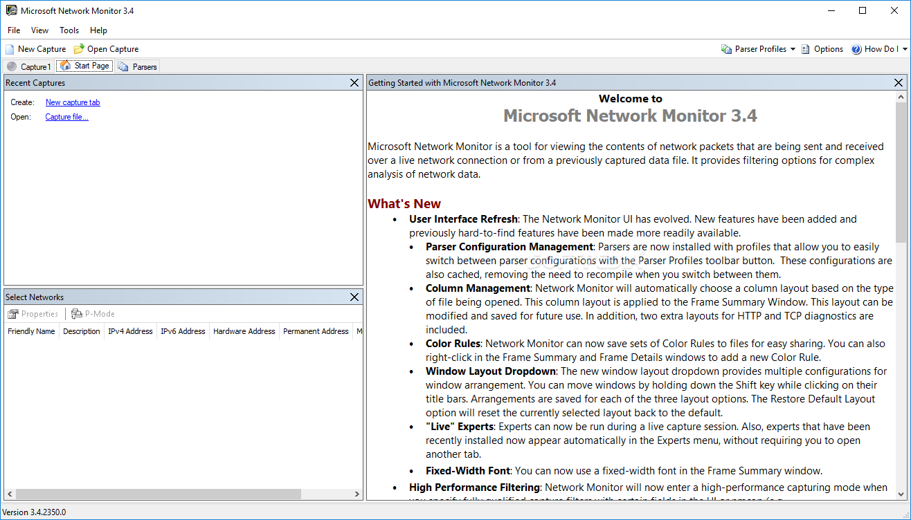 Microsoft Quietly Releases Network Monitor 3.4 for Download
