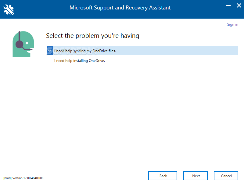 microsoft support and recovery assistant for office