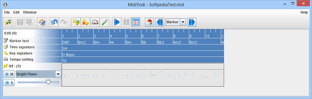midiyodi convert type 1 to type 0