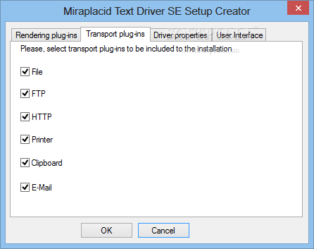 Miraplacid Text Driver SDK screenshot #1