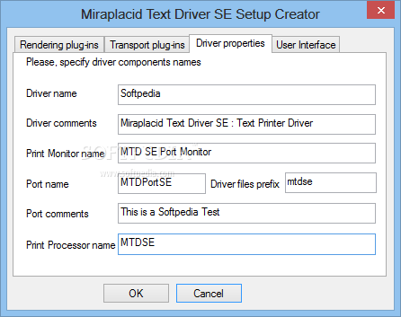 Miraplacid Text Driver SDK screenshot #2