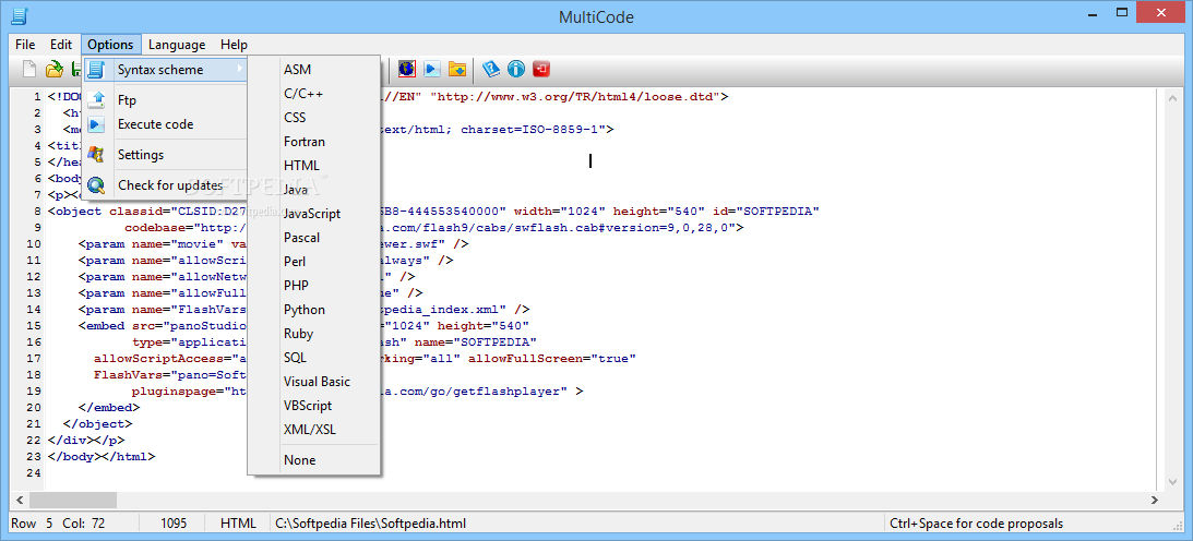 MultiCode screenshot #2