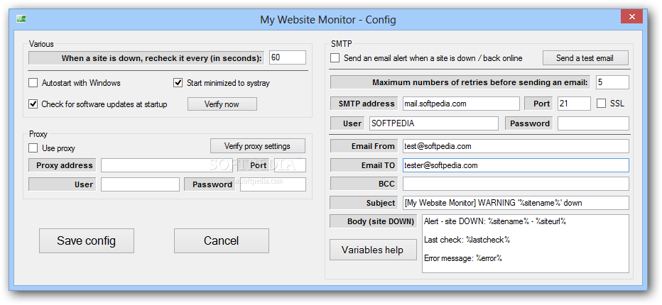 website monitor service