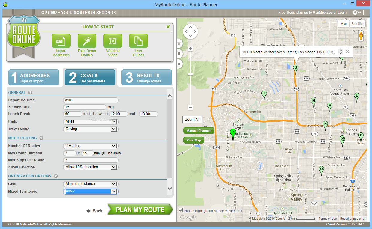 route planner software free download