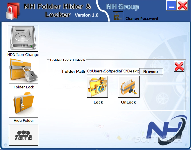 NH Folder Hider and Locker screenshot #0