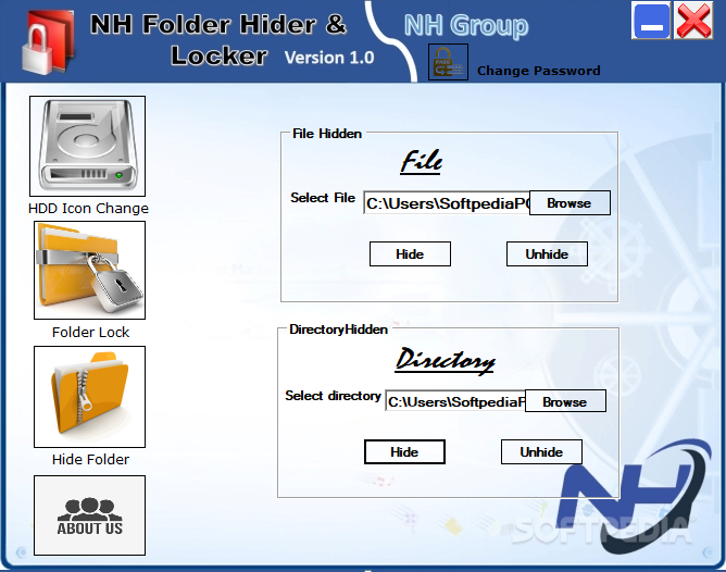 NH Folder Hider and Locker screenshot #4