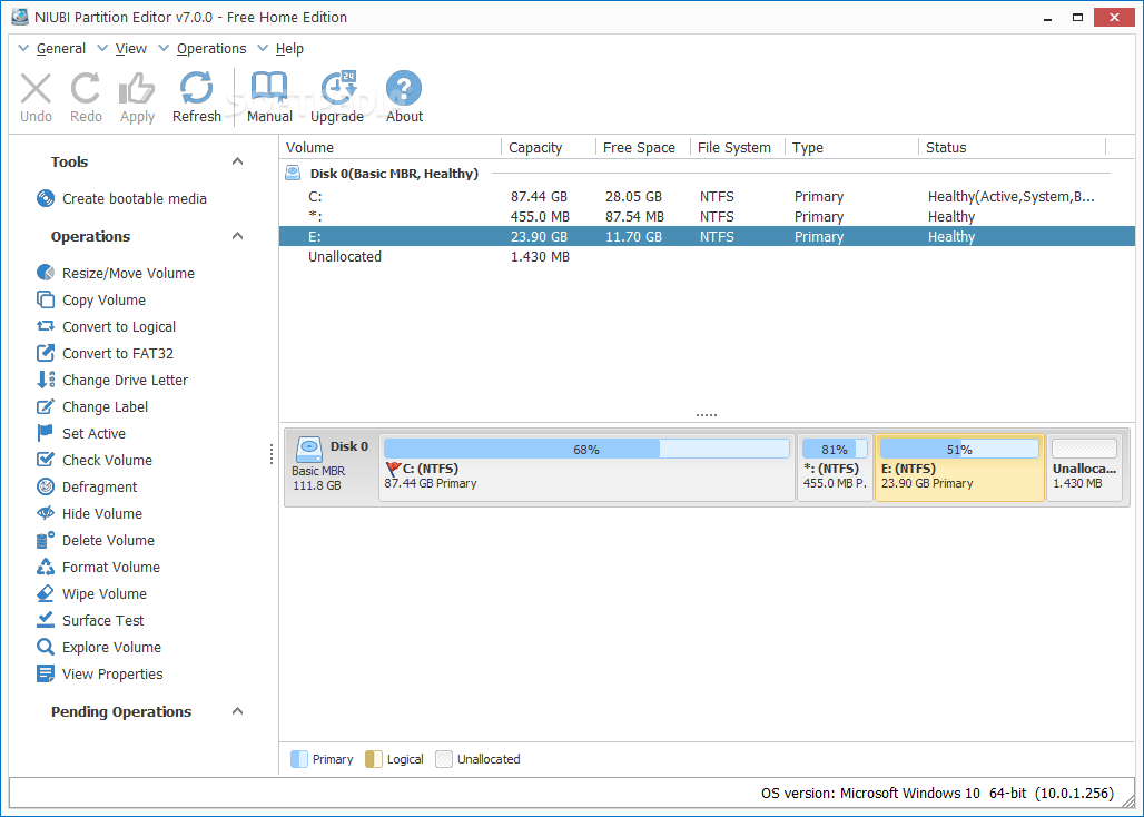 NIUBI Partition Editor Pro / Technician 9.7.0 instal the new