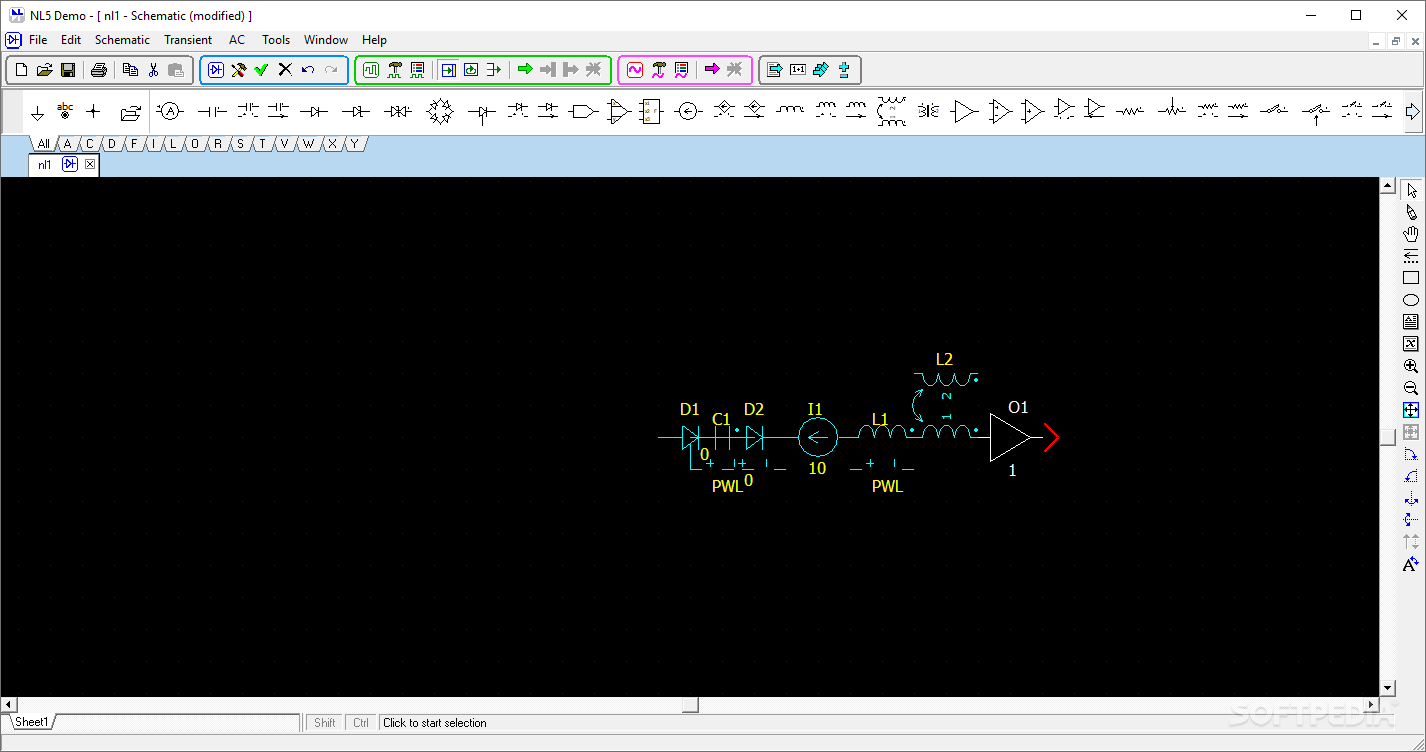 NL5 Circuit Simulator screenshot #0