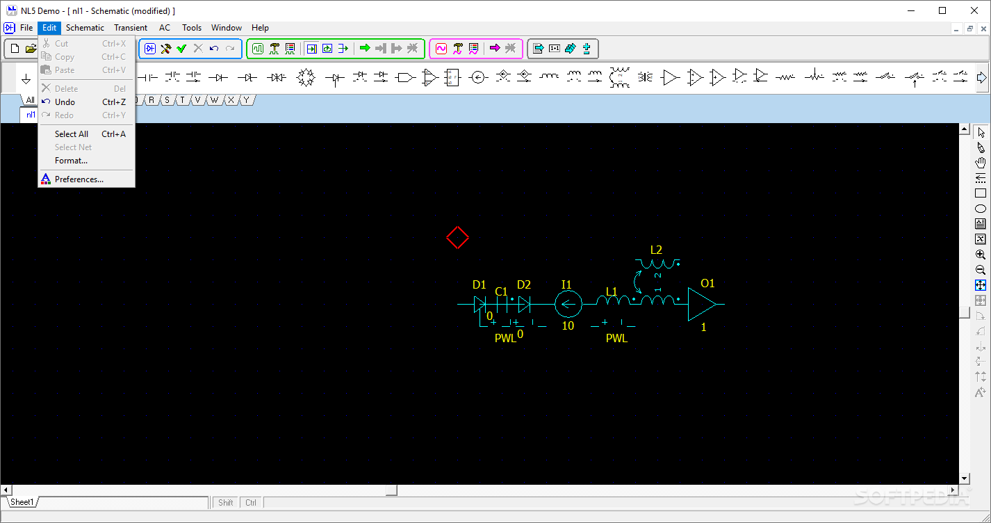 NL5 Circuit Simulator screenshot #3