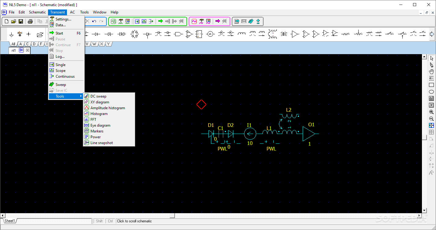 NL5 Circuit Simulator screenshot #5