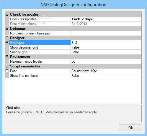 NSIS Dialog Designer screenshot #2