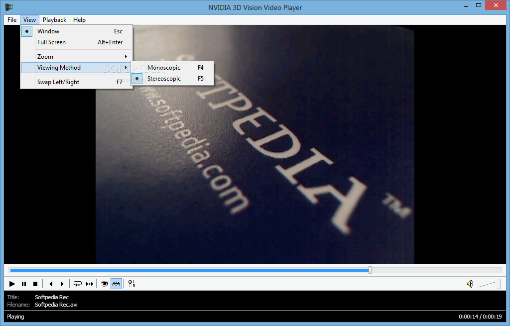 nvidia 3d vision software download