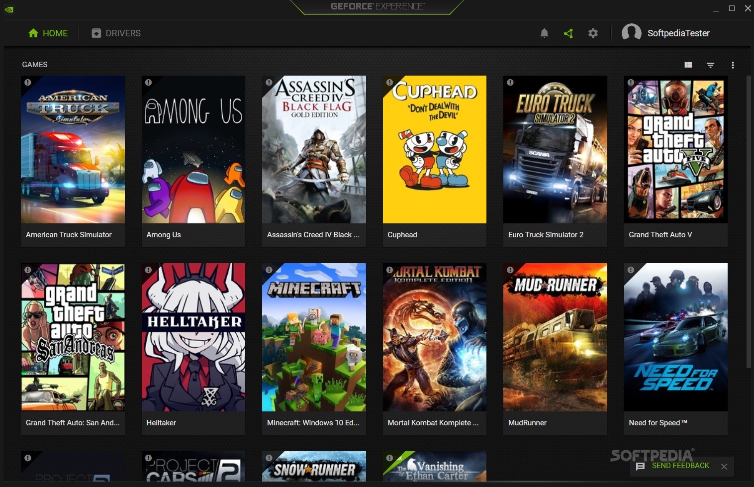 NVIDIA GeForce Experience screenshot #0