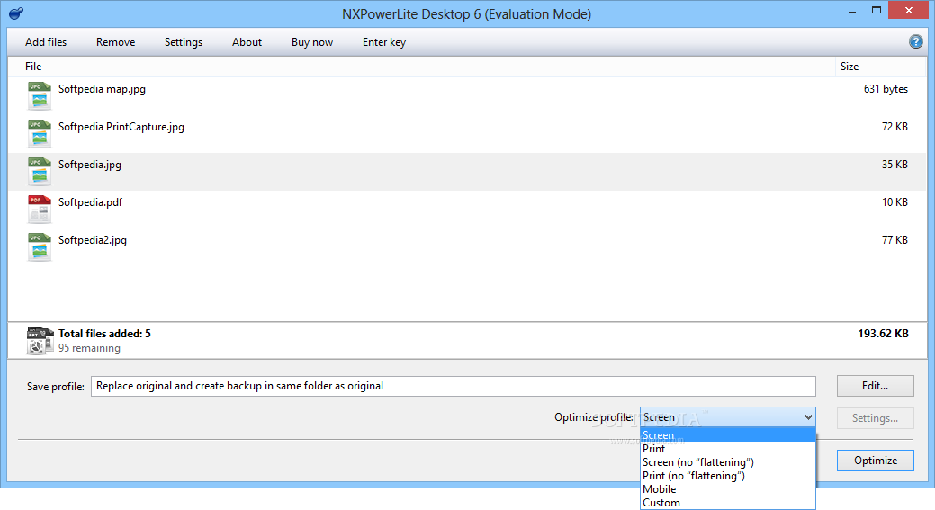 for windows download NXPowerLite Desktop 10.0.1