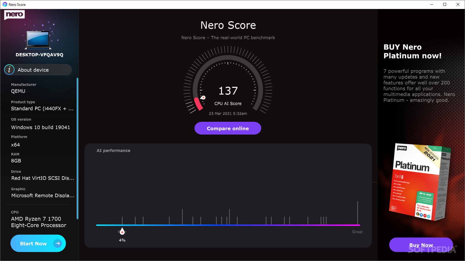 Nero Score screenshot #1