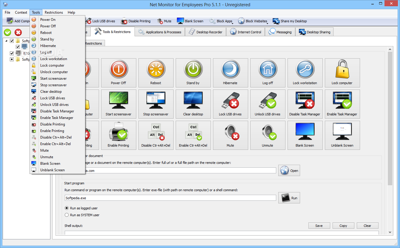 net monitor for windows taskbar gui