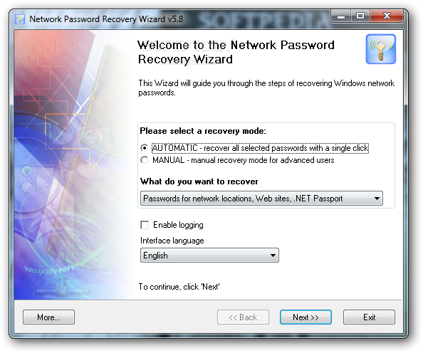cara membuka password wizard