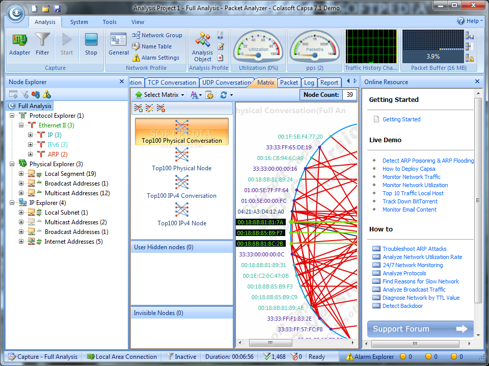 network packet analyzer tools