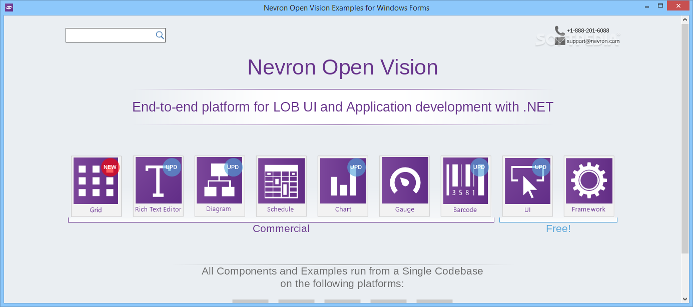 Nevron Open Vision screenshot #0