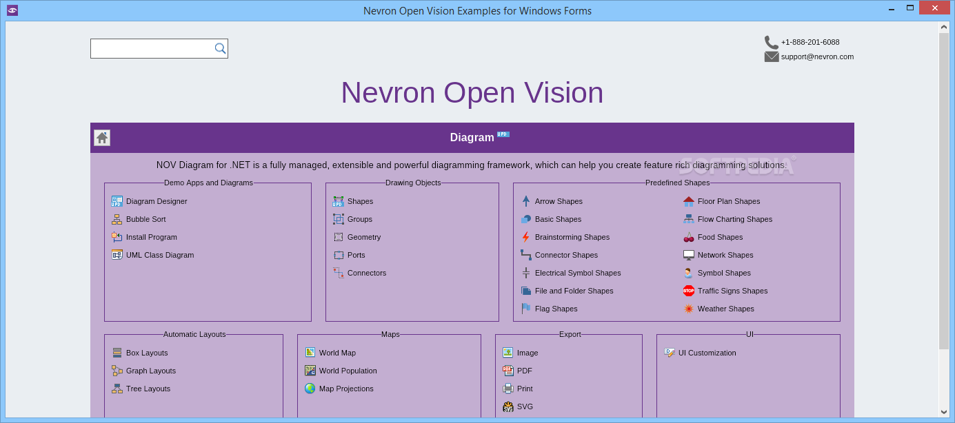 Nevron Open Vision screenshot #3