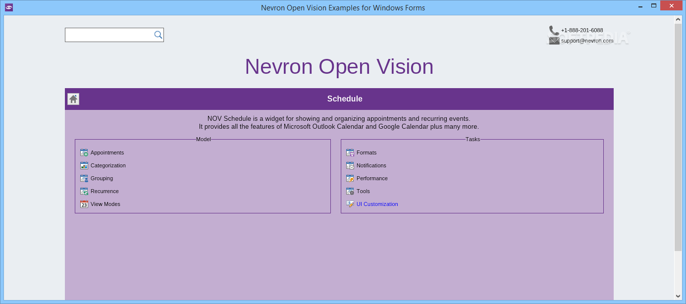 Nevron Open Vision screenshot #4