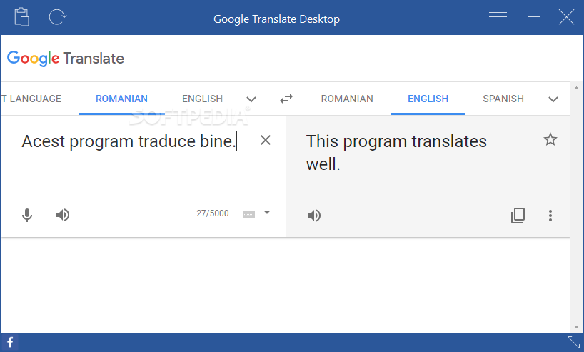 google translate desktop app